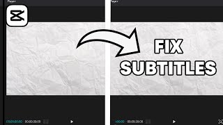 How To Fix CapCut Subtitles Not Showing  Quick amp Easy [upl. by Ahsaetal326]