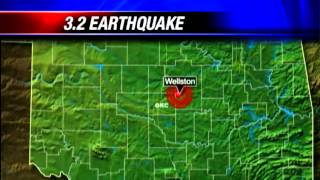 Earthquake rattles Oklahoma City area [upl. by Euqinor]