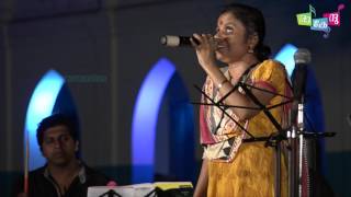 Vaikom Vijayalakshmi sings Ande londe  Rakendu Music Show 2017 [upl. by Lledroc]