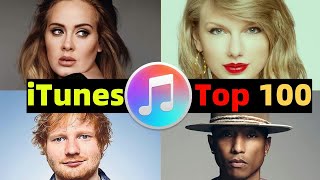 iTunes Top 100 Most Successful Songs Globally Since 2010 [upl. by Jephum]