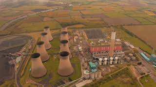 Cottam Power Station  Nottinghamshire  Lincolnshire  Mavic Pro 2 Drone  4K [upl. by Oiramaj]