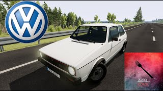 ARCHIVNÍ VIDEO BeamNGdrive MOD Volkswagen Golf I 17 GTI 18 16V I4 SOHC M5 driving [upl. by Ettedanreb]