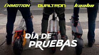 No podemos creer quien ganó  Inmotion VS Dualtron VS Kaabo  ECO ALSINA Vlog [upl. by Aenet]