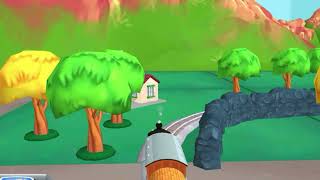 Humpty Dumpty Train Kids Video Humpty Dumpty Humpty Dumpty [upl. by Semreh]