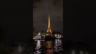 पेरिस Night view of Eiffel Tower Paris pariseiffeltower [upl. by Elna975]