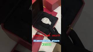 UNBOXING ICED OUT CARTIER MOISSANITE Limited diamond moissanite [upl. by Leuqer]