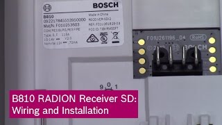 B810 RADION receiver SD Wiring and Installation [upl. by Einallem857]