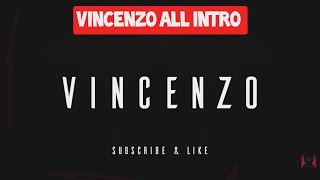 Vincenzo All Full Intro Songs  Vincenzo  Garena Free Fire GAMER SABBIN [upl. by Lehacim]