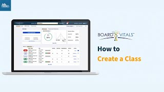 BoardVitals Training Video How to Create Classes [upl. by Otnicaj]