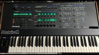 Oberheim Matrix 12 [upl. by Allebara212]