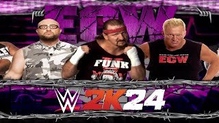 The ECW Punk DLC for WWE 2K24 [upl. by Lion401]