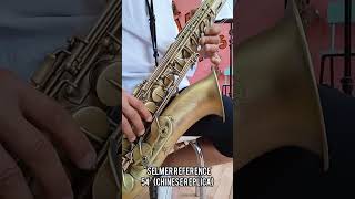 Selmer Reference Tenor saxophone China [upl. by Assek461]