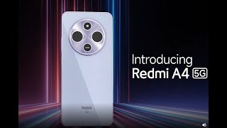 Redmi A4 5G  India Karega 5G [upl. by Tohcnarf]