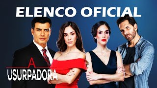 Elenco de A Usurpadora 2019  Oficial [upl. by Anyahc]