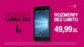 Hit od TMobile Microsoft Lumia 550 za 1 zł z superszybkim internetem [upl. by Eiralav]