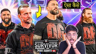 CM Punk Wildcard Wargames Entry with Bloodline at Survivor Series  Netflix WWE RAW goes TV14 Jake [upl. by Florie]