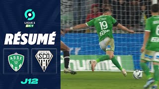 AS SAINTÉTIENNE  ANGERS SCO 2  0  Résumé  ASSE  SCO  20232024 [upl. by Dodwell]