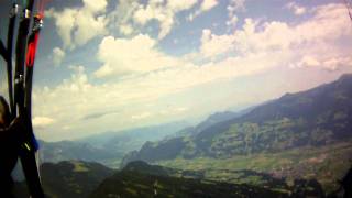 Paragliding FügenSpieljoch 03082011 [upl. by Crompton]