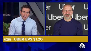 Uber CEO Dara Khosrowshahi on Q3 results Incredibly optimistic about where were going from here [upl. by Lyns]