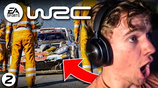 OUR FIRST WRC RALLY1 EVENT WAS CRAZY  EA Sports WRC Career Mode 2 [upl. by Clayborn566]