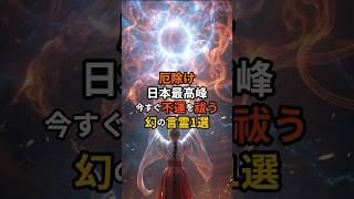 厄除け日本最高峰！今すぐ不運を祓う幻の言霊1選 shorts スピリチュアル 幸運 引き寄せ 言霊 [upl. by Elatnahc]