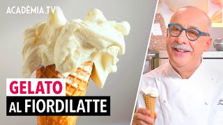 Gelato Fiordilatte fatto in casa di Sergio Dondoli il più buono del Mondo [upl. by Okimik]