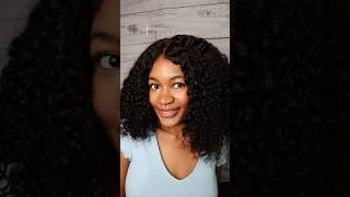 Wiggins hair install curlyhair wiginstall amazonwig [upl. by Cordeelia768]