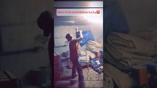 Next time wont be so lucky 🌚 constructionwork funny constructionworker constructionfail [upl. by Moia]