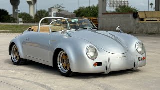 Porsche 356 Speedster Replica by Vintage Speedsters [upl. by Ynettirb462]