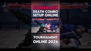 Asuka Comeback Death Combo Setup Tournament Online 2024 tekken8 asuka [upl. by Vokaay]