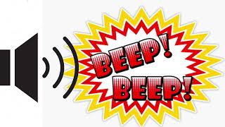 One Mintue Long Beep  Free Sound Effects For Youtube Videos Editing [upl. by Weinberg]