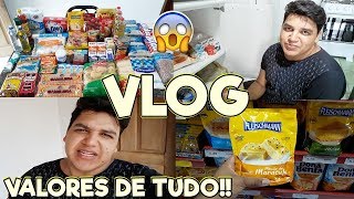 FIZ COMPRAS DE MERCADO MÊS DE ABRIL COM PREÇO DE TUDO  VLOGÃO NO MERCADO [upl. by Aham564]