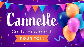 🎂 Chanson joyeux anniversaire Cannelle  Les chatons les plus mignons 🎂🎉 [upl. by Iolande]