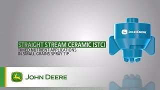 John Deere Sprayer Nozzles Straight Stream Ceramic STC [upl. by Ihsorih]