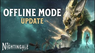 Nightingale  Offline Mode Update Gameplay Overview [upl. by Adnor]