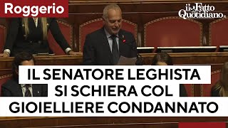 Lintervento del senatore leghista per il gioielliere che ha inseguito e ucciso due rapinatori [upl. by Quirk]