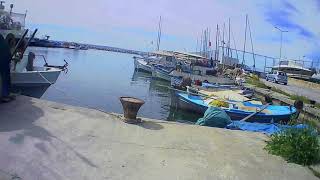 At Aretsou fishing boat sheltermarina by mountain bike [upl. by Laverna192]