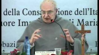 Conferenza di Padre Stefano M Manelli sul voto marianoflv [upl. by Glovsky]