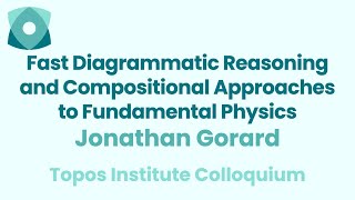 Jonathan Gorard quotFast Diagrammatic Reasoning and Compositional Approaches to Fundamental Physicsquot [upl. by Ordnael]