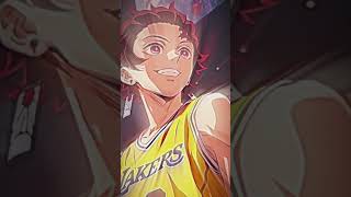 Jiafei cupcakke remix gimme more Lakers Tanjiro edit edit Tanjiro kimetsunoyaiba capcut edit [upl. by Seaman]