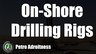 Types of Onshore Drilling Rigs  Drilling Engineering 01 [upl. by Ynolem326]