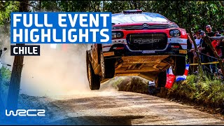 WRC2  WRC3 Event Highlights  Rally Chile Bio Bío 2024 [upl. by Irby]