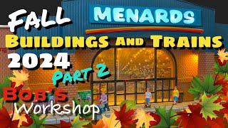 2024 New Menards Buildings amp Trains O Scale Lionel Compatible Layouts LEDs Models [upl. by Dodds211]