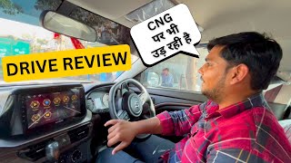 इसे बोलते है असली ROCKET  New Brezza LXi CNG Drive Review  Brezza CNG Driving Experience [upl. by Eilah]