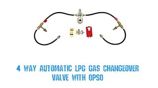 4 Way Automatic LPG Gas Changeover Valve with OPSO [upl. by Atsedom]