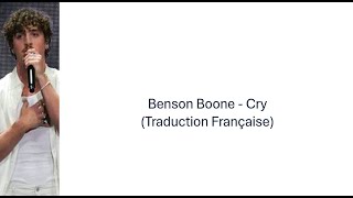 Benson Boone – Cry Traduction Française [upl. by Peednama]