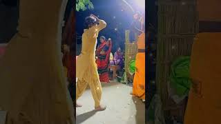 Village ladies💃 dance in 🙋🏻‍♀️ shaadi ki Jyoti main😆 [upl. by Hitt944]