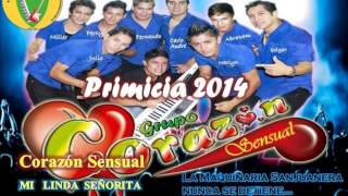 MI LINDA SEÑORITA  CORAZON SENSUAL PRIMICIA 2014 AMBAR PRODUCCIONES [upl. by Anairb900]