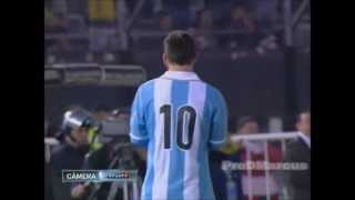 Messi entra em campo e leva torcida a loucura CONFIRA [upl. by Helenka]