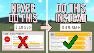 NEVER Do This To Get Money Fast in Bloxburg Roblox [upl. by Jeggar]